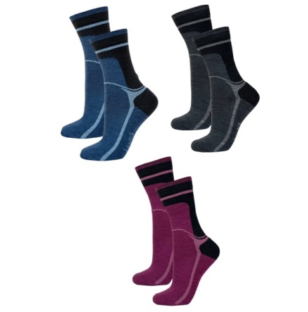 Strumpa med ullfrottesula 1 par